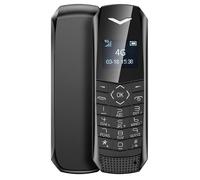Mini Téléphone Portable 4G avec Écran 1.77"" et Touche SOS Noir