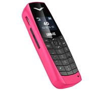 Mini Téléphone portable 4G LTE Ultra compact Autonomie 5 heures Fuchsia