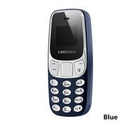 Mini téléphone portable - CASEME - L8STAR BM10 - Bleu - 2 SIM - Bluetooth MP3