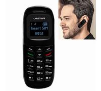 Mini téléphone portable L8Star Durable, déverrouillage Gtstar BM70 BM70 BM70, voix magique, GSM, numéroteur Bluetooth, casque d'écoute Mobile avec MP3 GRY WITH 2PCS BAT