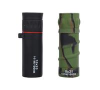 Mini télescope monoculaire 8 x 21 | Mini télescope monoculaire de poche haute définition avec vision nocturne - Compatible avec les smartphones pour l'observation des oiseaux, la randonnée et les
