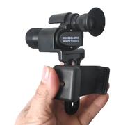 Mini télescope monoculaire de Poche Portable Haute définition avec grossissement élevé et Mise au Point réglable for Le Camping et la pêche en Plein air (Color : Standard and Bracket)