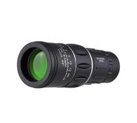 Mini télescope monoculaire portable 16 x 52 haute puissance haute définition avec trou de vis de 6,35 mm, chiffon de nettoyage pour voyage, tourisme, observation des oiseaux, pêche, chasse, sport