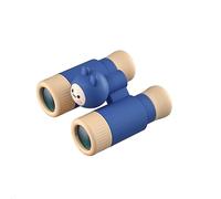 Mini télescope pour enfants, grossissement 10x, jumelles légères et étanches pour l'exploration en plein air, rose et bleu