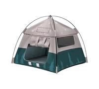 Mini tente en tissu, 17 x 17 cm, pop-up, tente de camping miniature, à l'échelle 1:12, accessoires de scène décoratifs pour et filles, prétendant jouer à la maison, en plein air, dans le jardin