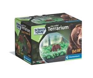 Mini Terrarium - Clementoni - Ours - Jeu de sciences et d'expériences - Dès 7 ans - Fabriqué en Italie