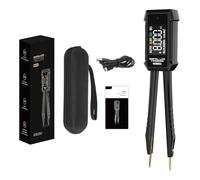 Mini testeur LCR SMD avec fonction de mesure ESR, multimètre numérique avec pince pour composants SMD, résistances, condensateurs, inductances, tensions, fréquences, diodes, composants automatiques