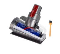 Mini tête de brosse électrique Anti-emmêlement, adaptée, Compatible avec les aspirateurs Dyson, V7 V8 V10 V11 V15, adaptée aux sièges de canapé(Colour Wood2)