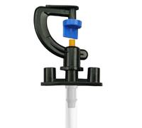 Mini têtes d'arrosage - de pulvérisation en Plastique, arroseur Rotatif, tête d'irrigation | Sprinkler de Type Compact G avec caractéristique de réfraction, tête de Brume réglable pour arrosage d