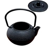 Mini Théière en Fonte Noire, Décorative, Vintage, de Bureau | Objet de Collection pour Étagère, Petite Pièce à Poser, Style Rétro Classique, Prop Photo