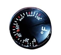 Mini Thermograph, Circular Real-Time Temperature Monitor, 2x0.7cm Analog Gauge With Clear Display, Compact Accurate Sensor For Car SUV RV Greenhouse Garden Kitchen Bedroom Indoor Outdoor Use