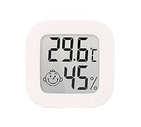 Mini thermomètre d'intérieur électronique avec écran LCD - Mesure de la température et de l'humidité - Hygromètre d'intérieur - Pour la maison et la chambre à coucher
