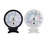 Mini thermomètre et hygromètre, lectures précises avec cadran transparent, pour la maison, le bureau, la surveillance intérieure et extérieure