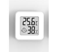Mini Thermomètre Hygromètre Intérieur, Digital Thermo HygromèTre Indicateur Précision D'ambiance Moniteur de Température et Humidimètre (blanc-1 pièce)