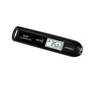 Mini Thermomètre Infrarouge Numérique, Lecteur de Stylo de Température sans, Stylo de Température de Poche Portable-50-220 ℃ (black)