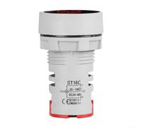 Mini thermomètre numérique rond de 22 mm pour utilisation industrielle et tableau de bord, fournissant des lectures rapides et précises de la température (DC24-48 V)