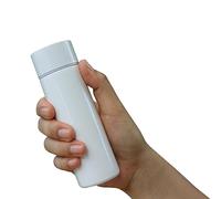 Mini thermos de 150 ml - En acier inoxydable - Portable - Pour le voyage, la boisson - Blanc
