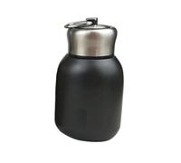 Mini thermos de voyage en acier inoxydable pour l'intérieur et l'extérieur 300 ml Noir