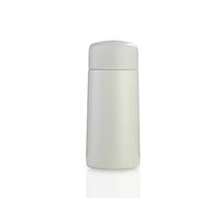 Mini thermos sous vide, 150 ml, gourde de voyage anti-fuite, double paroi en acier inoxydable, garde au chaud et au froid pour les voyages en plein air, 5,3 x 5,3 x 12,4 cm, vert