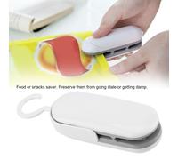 Mini thermoscelleuse, thermoscelleuse portative, scelleuse de sacs en plastique, conservation hermétique des aliments, scelle le plastique pour une plus grande fraîcheur