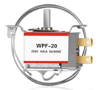 Mini thermostat de réfrigérateur, contrôleur WDF-20 à 2 broches, avec sonde de température de 69,8 cm, pour réfrigérateurs congélateurs