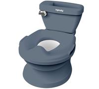 Ingenuity My Size Potty Pro - Pot 2-en-1 pour Bébé avec Réducteur Amovible & Bruit de Chasse, Toilette d’Apprentissage, Son Réaliste, Cuvette Amovible, Dès 18 Mois, Jusqu’à 23 kg (Bleu)