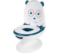 Mini Toilette Panda, Pot Avec Bruit De Chasse D'eau, Panda Blanc Et Bleu TU