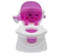 Mini toilette pour bébé - Apprentissage de la propreté - Avec dossier - Confortable - Antidérapant - Anti-éclaboussures - Anti-odeurs