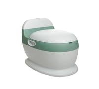 Mini toilettes vert sauge avec bruit de chasse d'eau vert TU