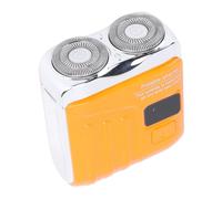 Mini Tondeuse à Barbe Rotative, Mini Tondeuse à Barbe électrique, Tondeuse à Moustache de Poche pour Homme, Double Coupe Magnétique Lavable avec Affichage de Puissance pour
