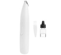 Mini Tondeuse à Poils D'animaux Silencieuse pour Chien et Chat | Corps ABS et Métal, Blanc, Deux Piles Aaa, Usage Domestique Léger