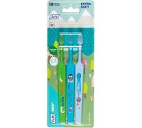 Mini Toothbrush, Extra Soft, Assorted Colours, 3pcs, Kids Toothbrush, Extra Soft Bristles For Gentle Cleaning, From First Tooth Until 3 Yrs