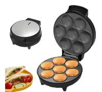 Mini tortine e Quiche, Macchina per Cupcake domestica Con lampada a LED e piedini antiscivolo, riscaldamento su entrambi i lati, ideale per colazioni e spuntini adatti AI Bambini.