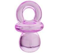 MINI TOTOCHES - Tétines - SUCETTES BEBE POUR DECO BAPTEME (rose) 2cm - Mini totoche rose 2cm x 1cm (lot de 24)