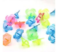 Mini Toupies Amusantes En Plastique De Couleur Aléatoire, 20 Pièces, Cadeaux De Fête Pour Enfants