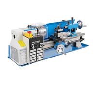 Mini-tour À Métaux 7" X 14" 550 W For Filetage D'engrenages Métalliques. Mandrin 3 Mors Haute Précision De 4" For Objets Carrés Et Ronds Petit et portable