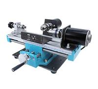 Mini Tour À Métaux, Mini Tour À Vitesse Variable 7000 TR/Min Fraiseuse De Haute Précision Pour Le Traitement De Mini Pièces De Précision Double Roulement 24V 400W