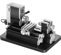 VEVOR Mini Tour à Métaux Précision Électrique 70 x 130 mm 20000 tr/min 36 W