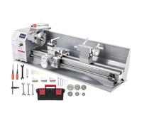Mini Tour À Métaux Vitesse Variable, D'établi De Précision Affichage Numérique For Le Travail Des Et Filetage Haute PréCision, Stabilité, Faible Bruit