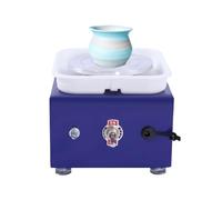 Mini Tour De Potier Électrique, Machine À Poterie DIY Avec Bassin For Débutants Et Professionnels, 24 W Utilisation Polyvalente Facile