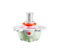VEVOR Mini Tour de Potier avec Plateau Tournant de 50 mm et 80 mm, Roue de Poterie Électrique, Vitesse Réglable, avec Outils de Sculpture sur Argile, pour Débutants, Cours, Bricolage Domicile, Vert