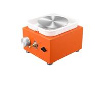 Mini tour de potier en céramique, vitesse réglable, machines à argile, kits sculpture électriques avec 2 plateaux tournants, travaux d'art et d'artisanat pour le bricolage