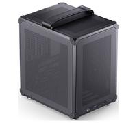 mini-tour Jonsbo C6 Boîtier, Boîtier PC, Boîtier gaming noir