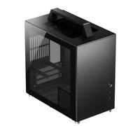mini-tour Jonsbo Jonsbo T8 PLUS Mini-ITX Gehäuse, Tempered Glass - schwarz Boîtier gaming, Boîtier noir