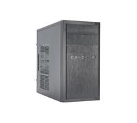 Mini-tour micro ATX - Chieftec - Elox Series HT-01B - Noir - Pas d'alimentation - USB/Audio