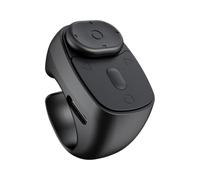 Mini-tourneur De Page sans Fil avec Anneau De Défilement en ABS, Clicker | Télécommande Sans Fil ABS Du Bout Des Doigts, Pour Tablette, Magasin De Jeux, Page Tournant, Caméra, Smartphone Mobile
