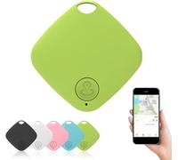 Mini Traceur Bluetooth We-Tag,Localisateur D'Objets Et De CléS En Temps RéEl,Mini Traceur Bluetooth Intelligent,Localisateur Gps Portable Pour Chiens Et Chats,Pour Animaux,CléS Et Valises,Green