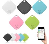 Mini Traceur Bluetooth We-Tag,Localisateur D'Objets Et De CléS En Temps RéEl,Mini Traceur Bluetooth Intelligent,Localisateur Gps Portable Pour Chiens Et Chats,Pour Animaux,CléS Et Valises,5pcs-mix