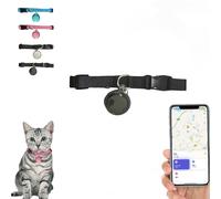 Mini traceur GPS étanche pour chiens et chats, design en forme de cloche pour un suivi en temps réel dans le monde entier, fixation facile à n'importe quel collier pour une sécurité ultime des animaux