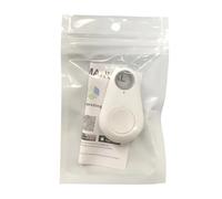 Mini Traceur GPS Intelligent Bluetooth 5.0 for Chien et Chat, Alarme Anti-Perte, étiquette Intelligente sans Fil for Sac d'enfant, Portefeuille, localisateur de clés(White-B)